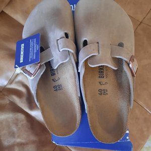 Birkenstock Boston NWT tobacco 40